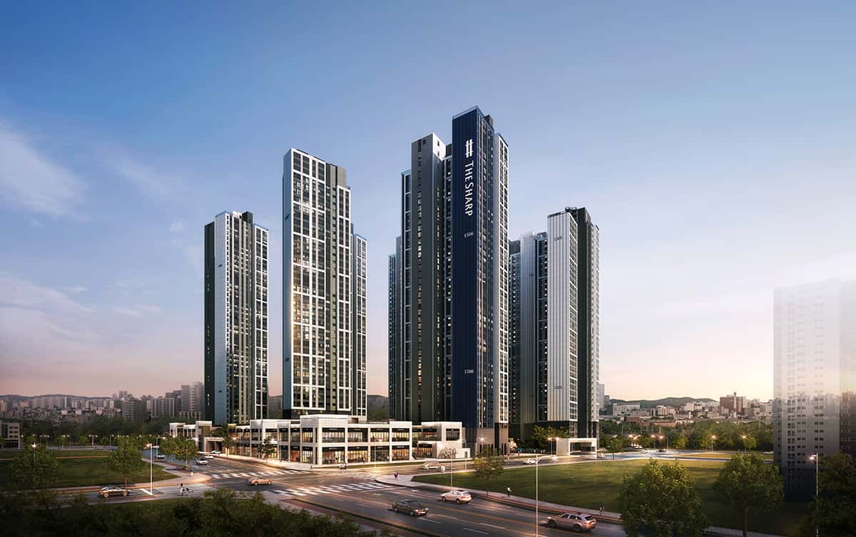 오산 세교2지구 M1블록 더샵 오산역아크시티