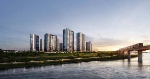 1호선 전곡역 제일풍경채 리버파크