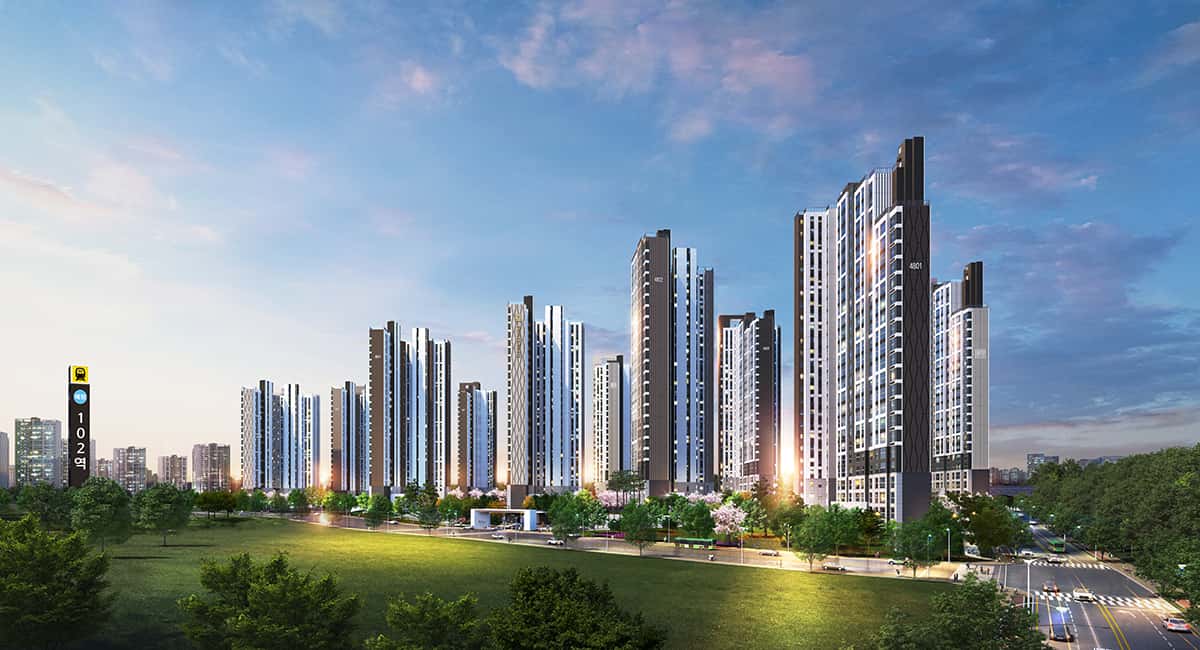 신검단중앙역 금강펜테리움 센트럴파크