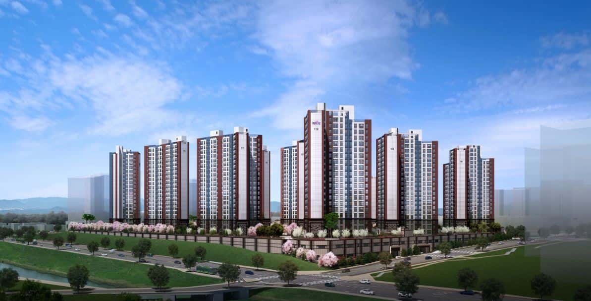 이천 중리지구 B3블록 금성백조 예미지