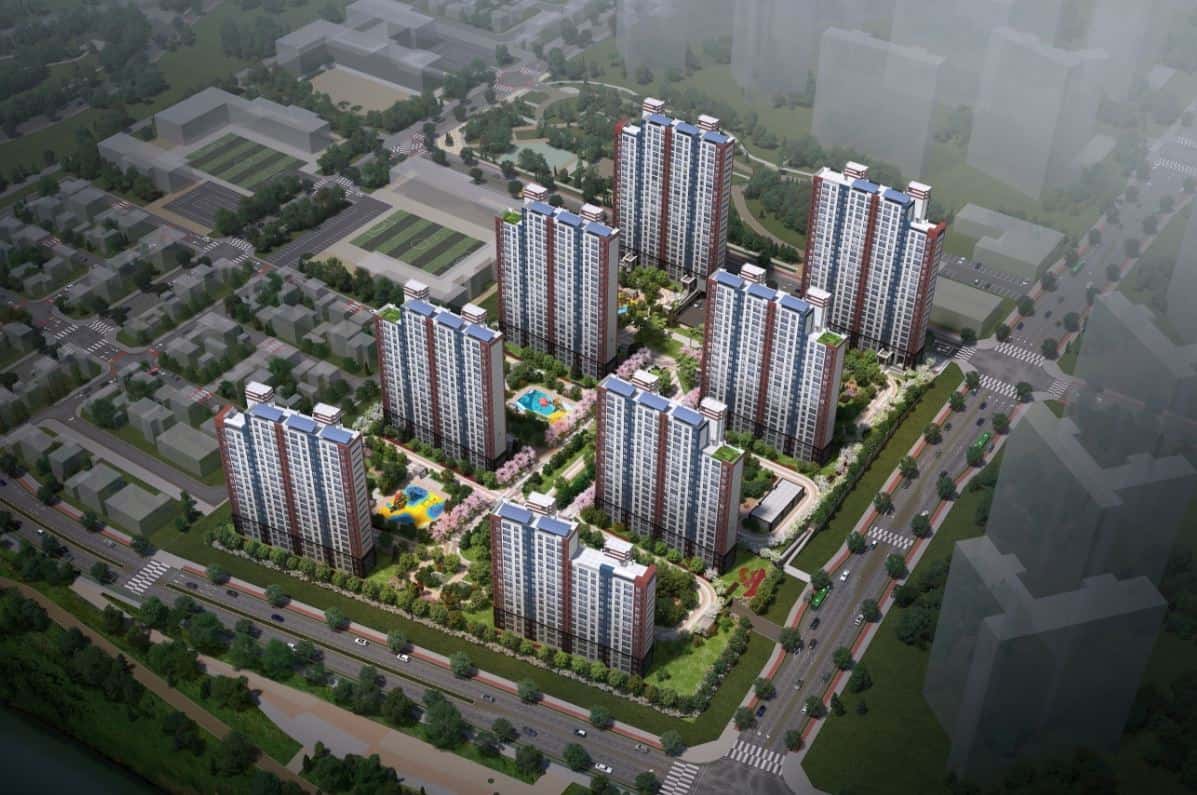 안성 아양지구 B-2블록 금성백조 예미지