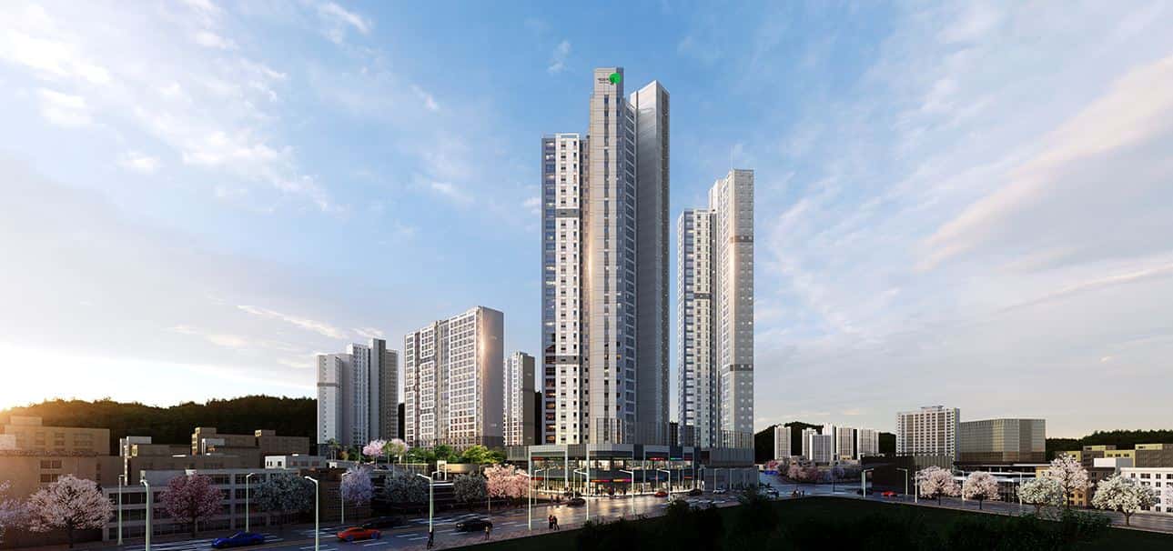 울산 호수공원 에일린의 뜰 1단지