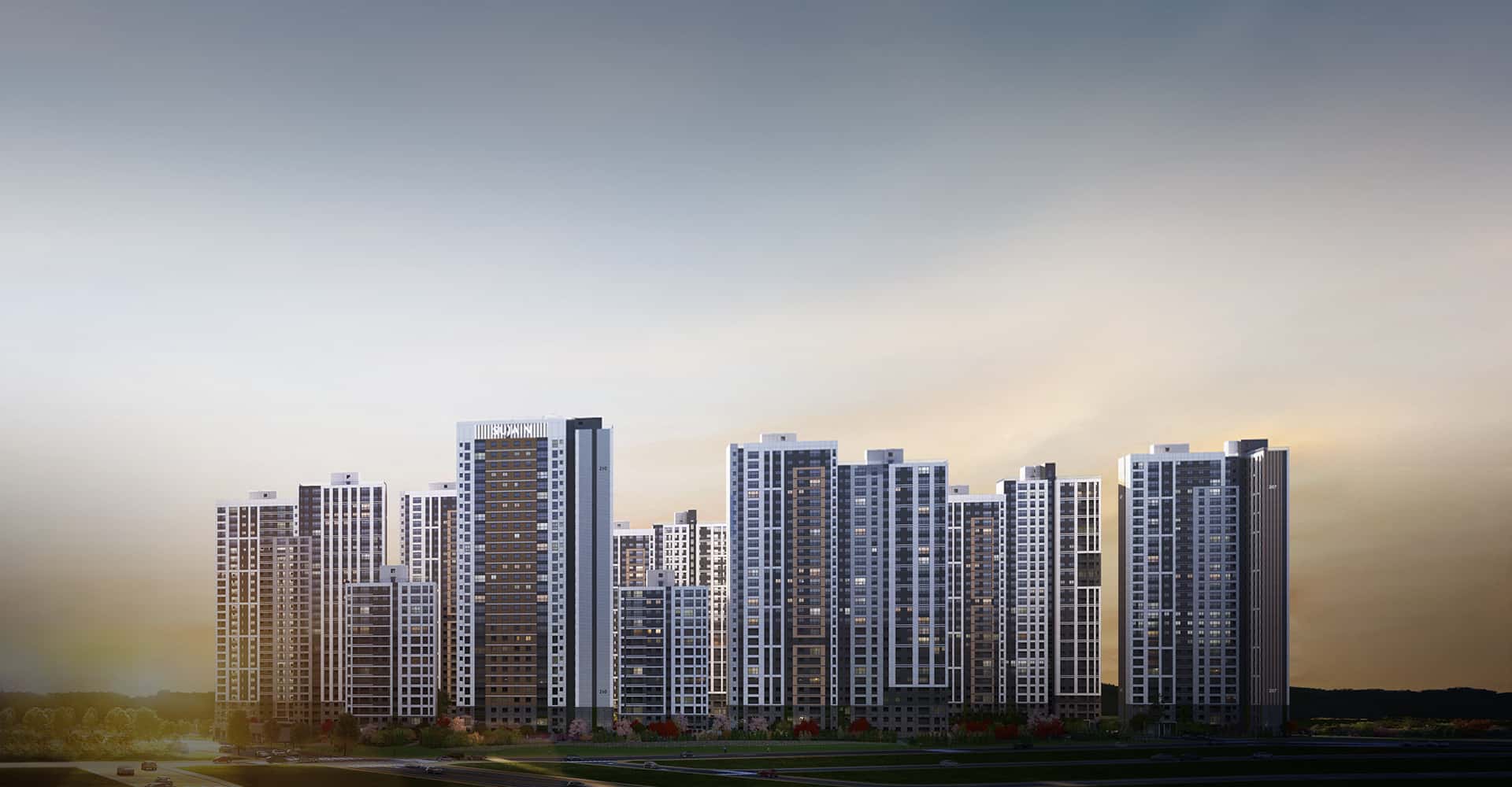 풍무역세권 수자인 그라센트 1차