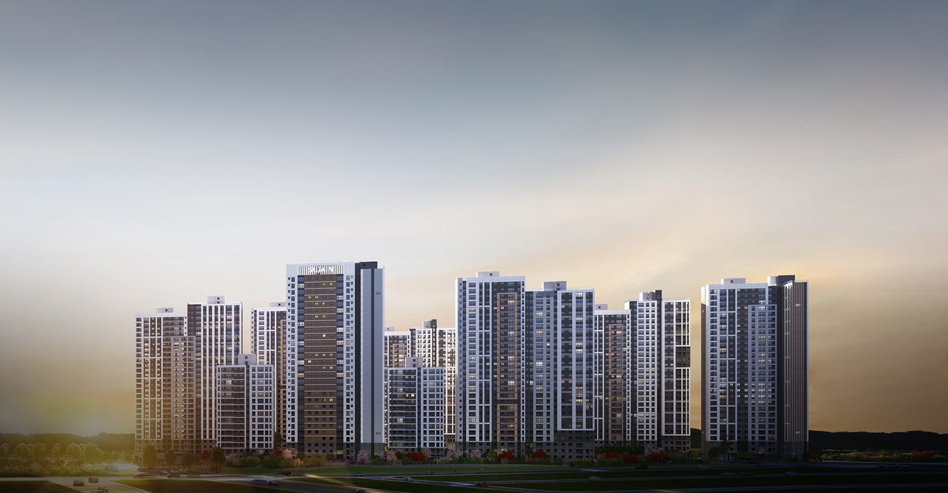 풍무역세권 수자인 그라센트 1차