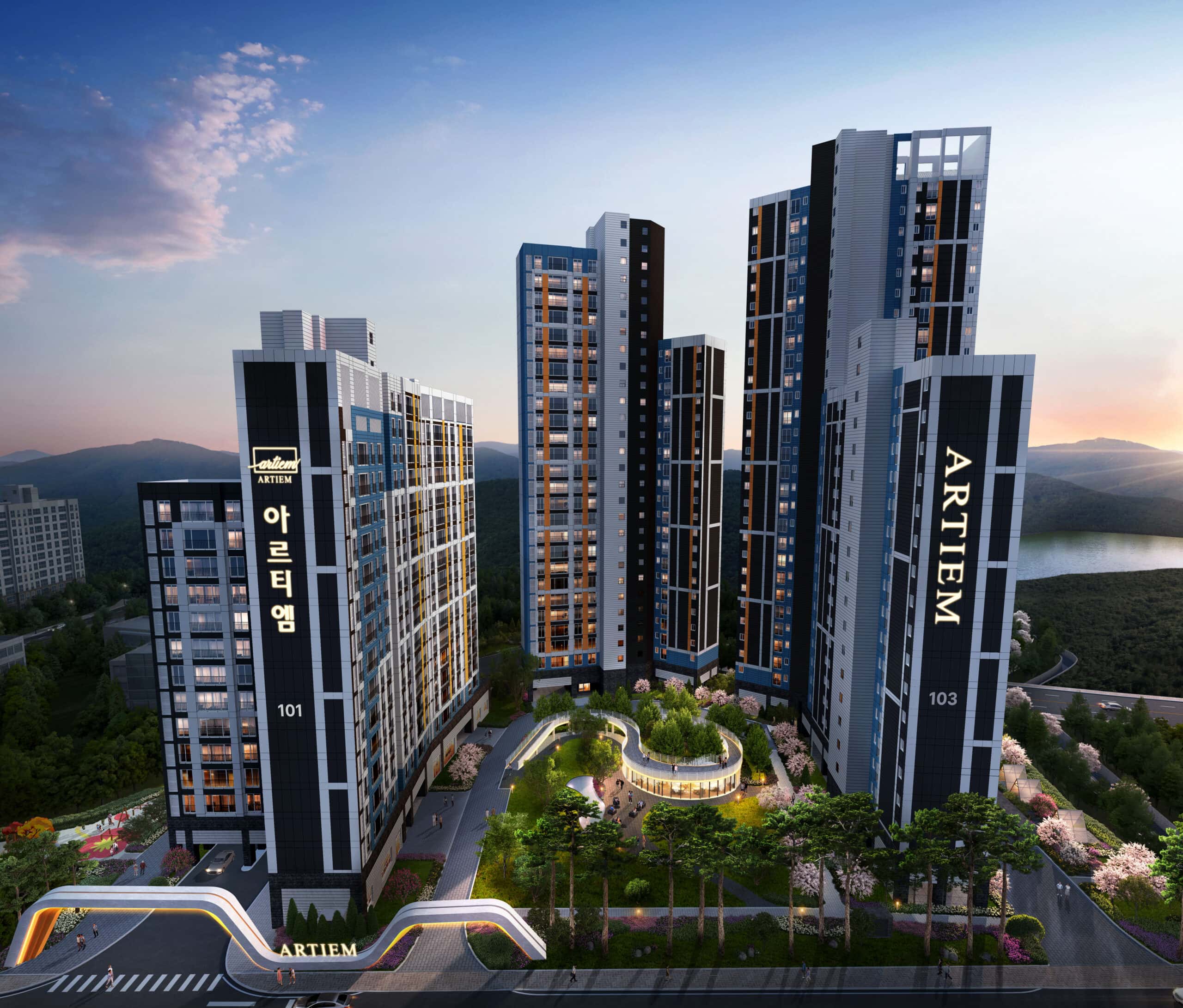 송천 아르티엠 더 숲