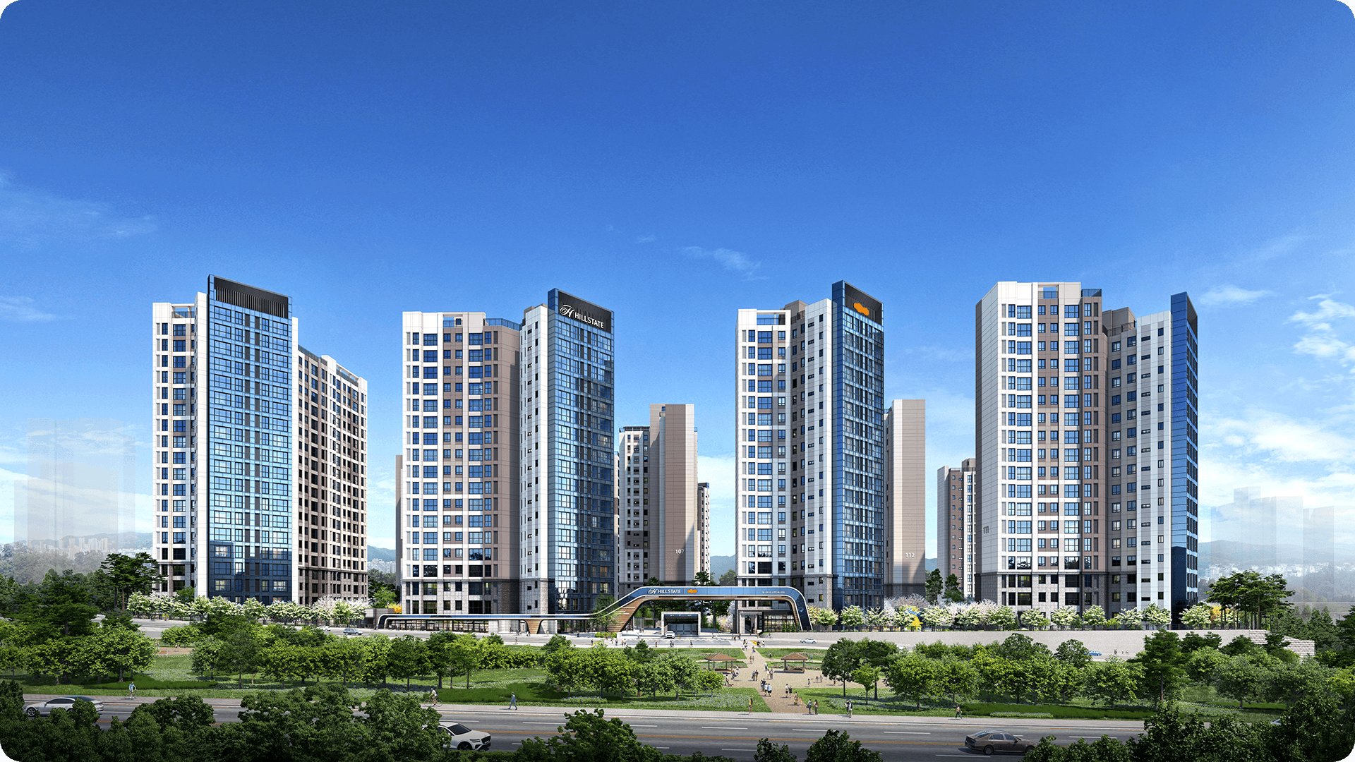 힐스테이트 e편한세상 문정